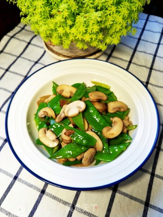 Tricholoma Snow Peas recipe