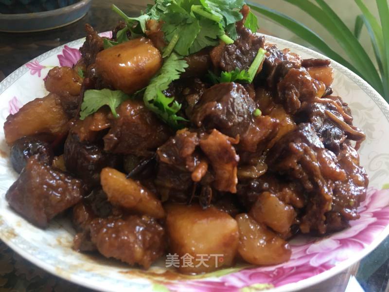 Beef Brisket Stewed Potatoes recipe