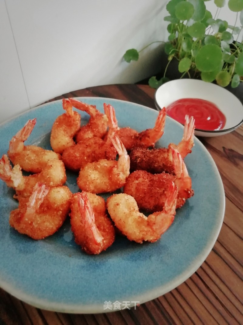 Crispy Hibiscus Shrimp recipe