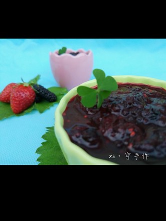 Mulberry Strawberry Jam recipe