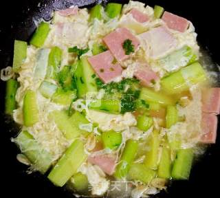 Cucumber Ham Egg Soup recipe