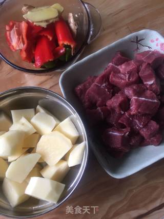 Roast Potatoes and Beef recipe