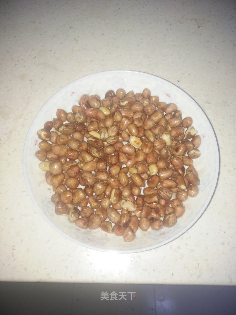 Fried Peanuts Have A Knack recipe