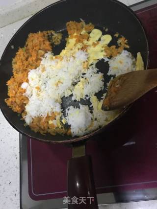 Children's Kuaishou Nutritional Egg Fried Rice recipe