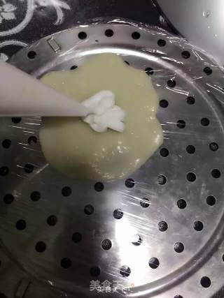 Coconut Mango Sticky Rice Cake recipe