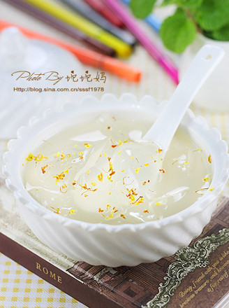 Osmanthus Crystal Jelly recipe