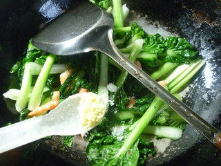 Stir-fried Shrimp with Bitter Vegetables recipe