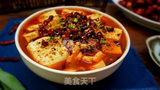 Boiled Tofu----different Delicacy recipe