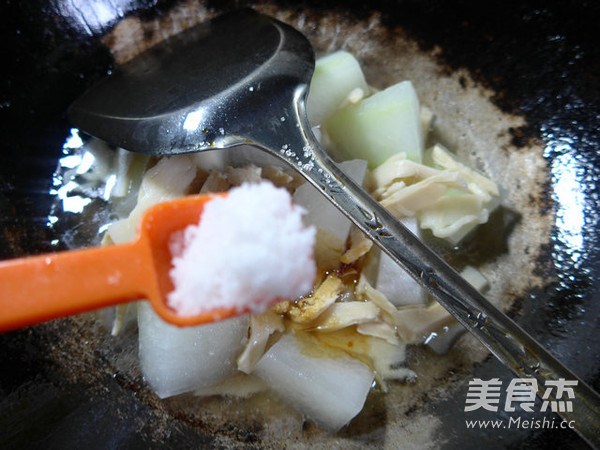 Braised Winter Melon with Bamboo Shoots recipe