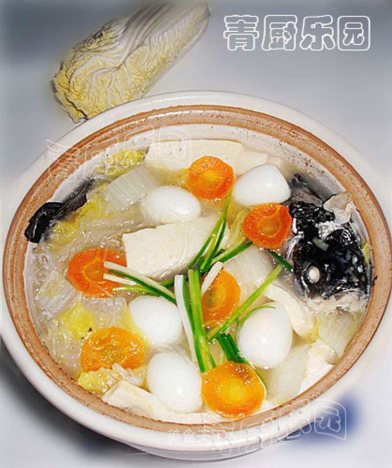 Assorted Crucian Carp Soup in Casserole recipe