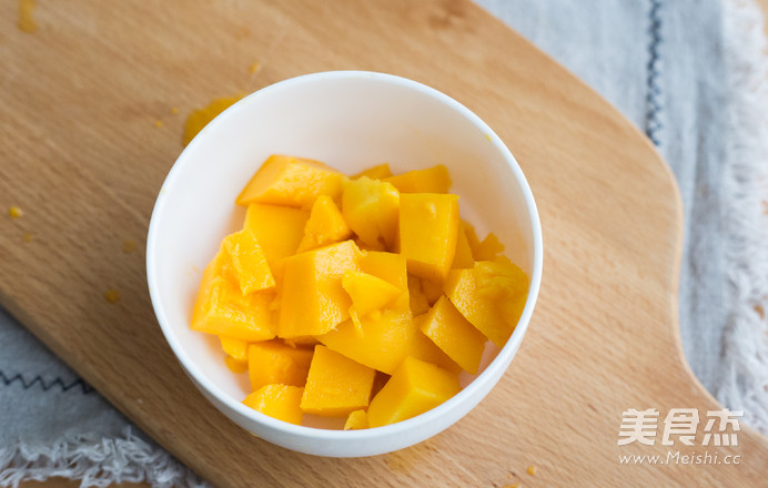 Double Mango Pudding recipe