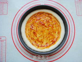 Bell Pepper Egg Baked Pizza recipe