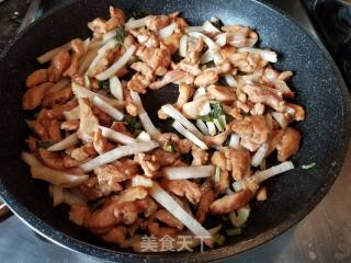 Stir-fried Chicken with Vegetables recipe