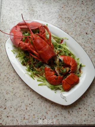 Lobster with Oyster Sauce recipe