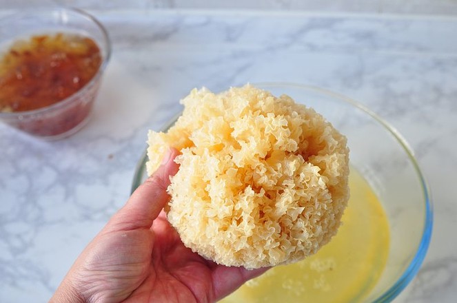 Cranberry and Sydney Stewed Peach Gum recipe