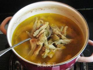 Stewed Hen with Bamboo Shoots recipe