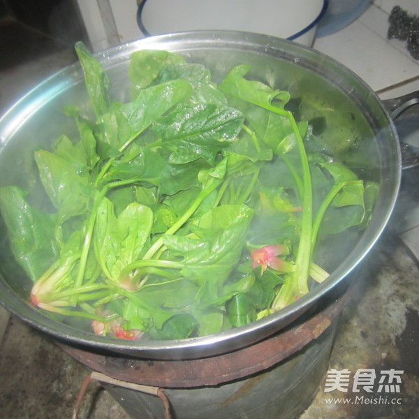 Marinated Spinach recipe