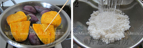 Coconut Milk Double Potato Sago Sauce recipe