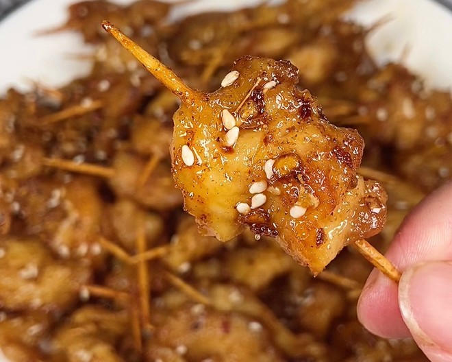 Toothpick Meat is So Delicious that Even Toothpicks Can’t Bear to Vomit 😂 recipe