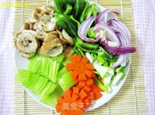 Stir-fried Sausage with Mixed Vegetables recipe