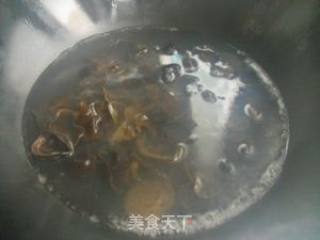 Fried Fungus with Yam recipe