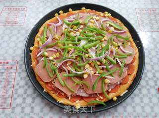 Assorted Pizza with Golden Dried Shrimp recipe