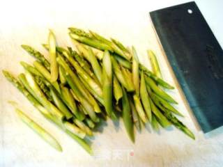 Braised Vermicelli with Asparagus and Mushrooms recipe