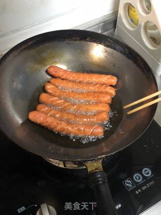Fried Sausage recipe