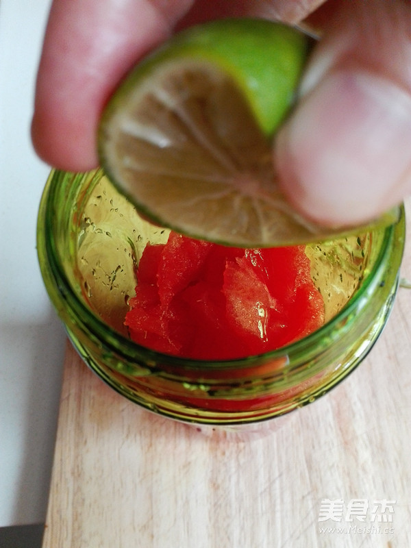 Watermelon Lime Mojito recipe