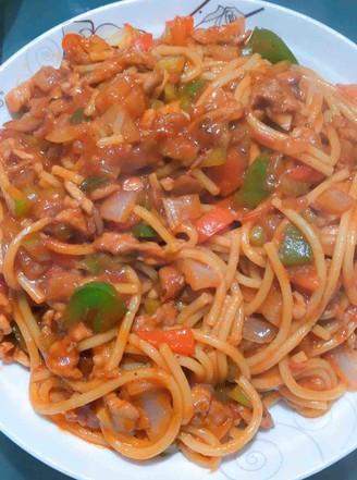 Spaghetti with Tomatoes