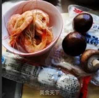 Salt Baked Shrimp - Seafood Udon Noodle Soup recipe