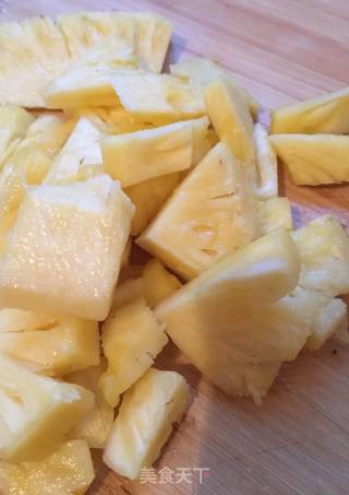 Pineapple and Scallops recipe