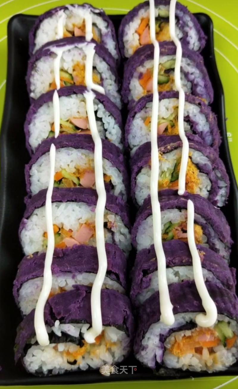 Purple Potato Sushi recipe