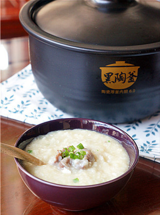 Nest Egg Beef Porridge recipe