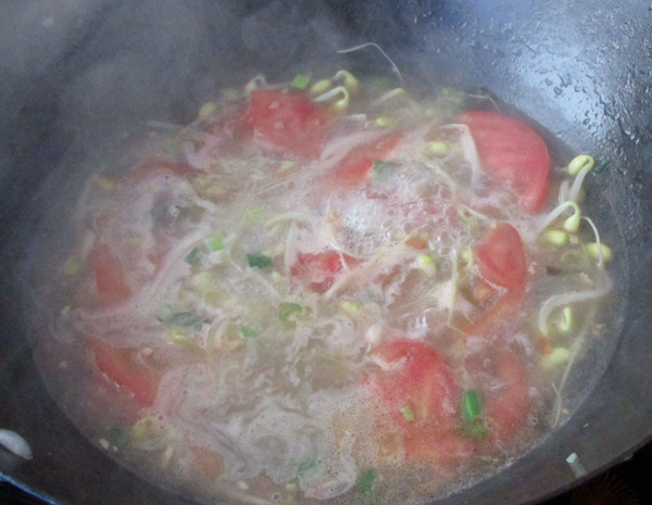 Dandelion Egg Soup recipe