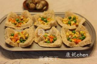 #aca烤明星大赛#colorful Bread Cup recipe