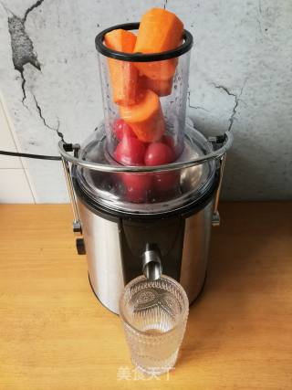 Delicacy: Virgin Carrot Fruit and Vegetable Juice recipe
