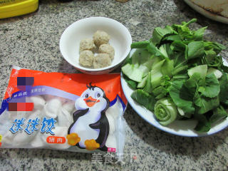 Meatballs and Vegetables Mi Mi Dumplings recipe