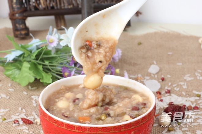 Jujube and Lotus Seed Porridge Suitable Season to Drink Suitable Porridge recipe