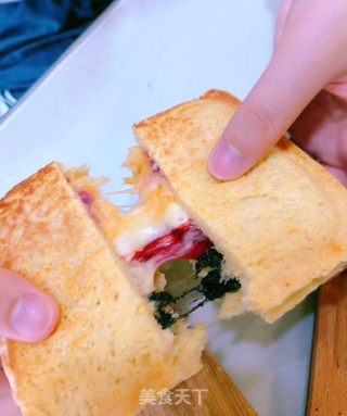 Rainbow 🌈 Toast recipe