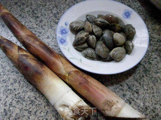 Fried Clams with Bamboo Shoots recipe