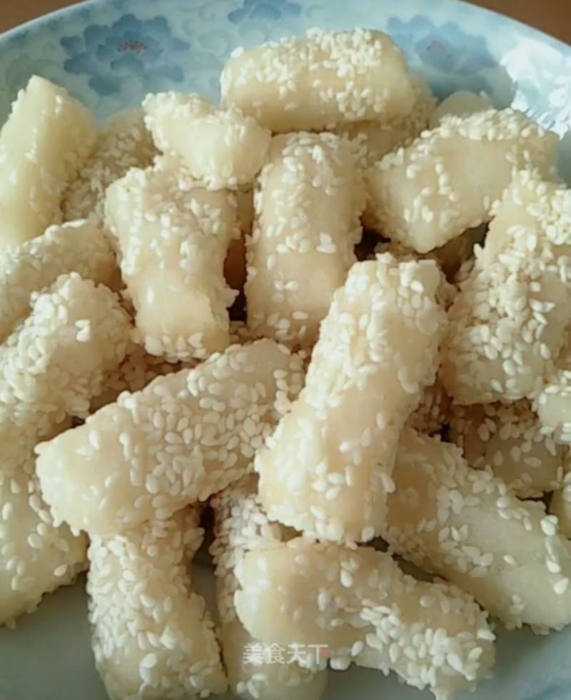 Glutinous Rice Sesame Strips recipe
