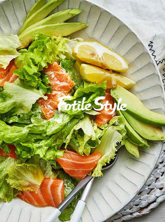 Salmon Pickled Salad recipe