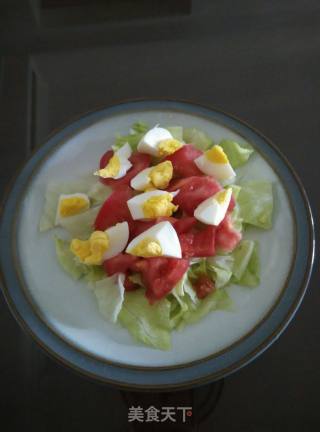 Egg and Vegetable Salad recipe
