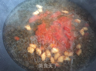 Hongguo's Recipe of Delicious and Appetizing Tomato Sauce Noodle Soup recipe