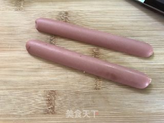 Ham Sausage Sun Egg recipe