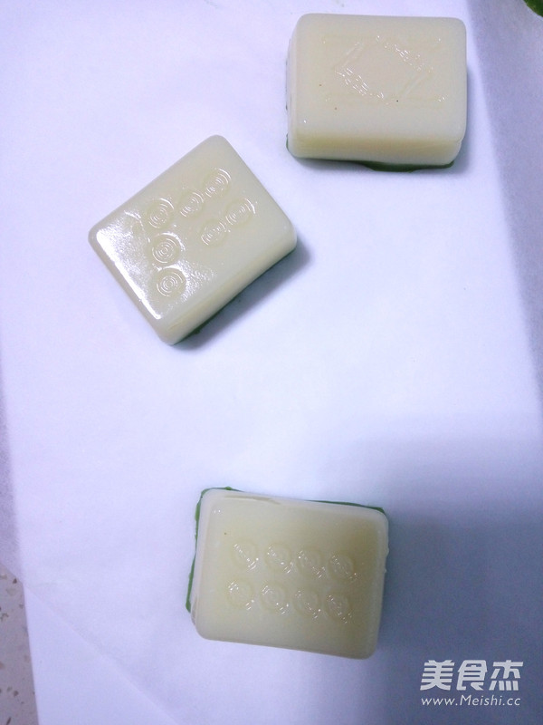 Mahjong Matcha Soy Milk Pudding recipe