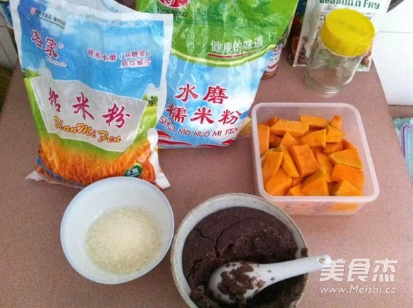 Pumpkin Glutinous Rice Cake recipe