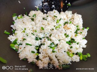 Leek Heart Fried Rice recipe