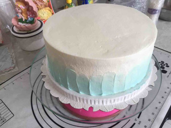 Mermaid Butter Cake recipe